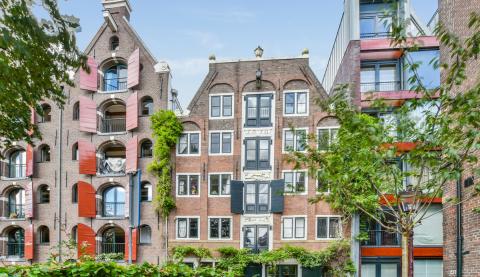 Un loft avec terrasse privée, sur l'île de Prinseneiland, à Amsterdam