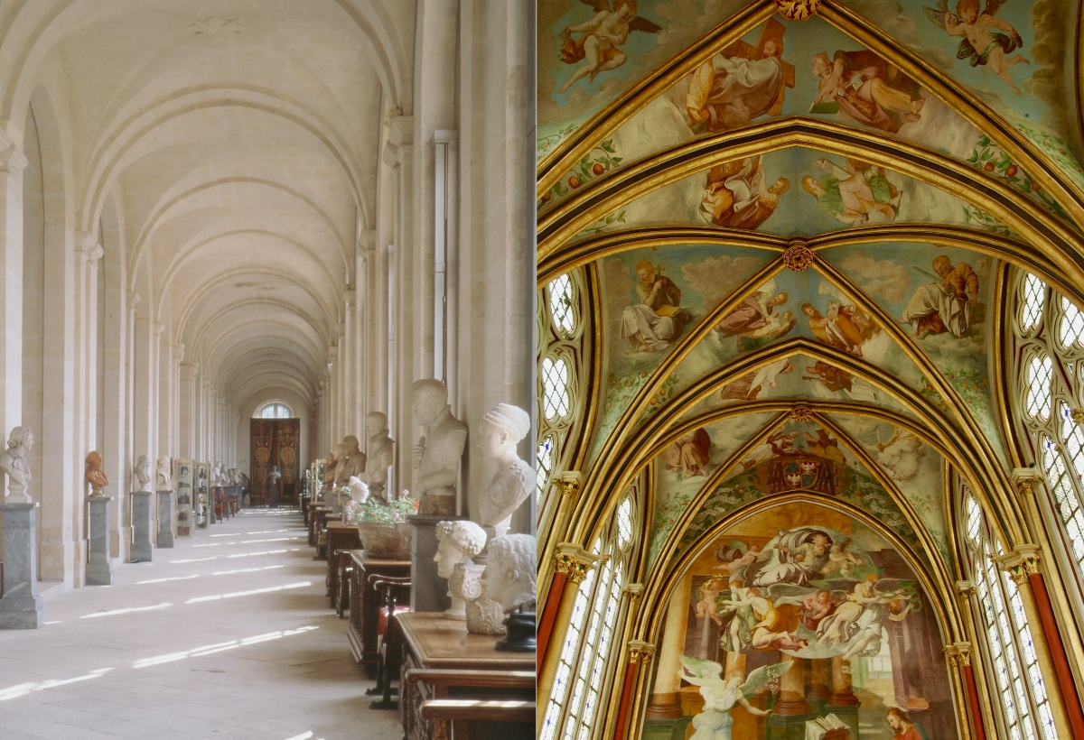 Abbaye de Chaalis Grande Galerie et Chapelle