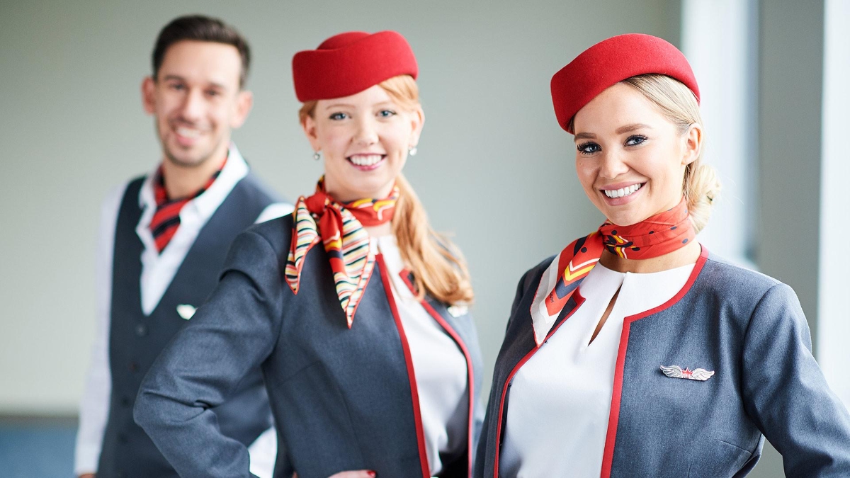 Air Belgium flight team