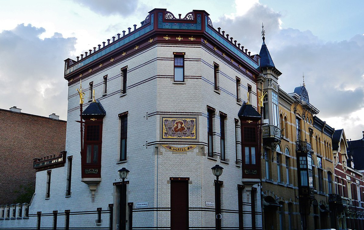 Anvers immeuble de la rue Waterloo