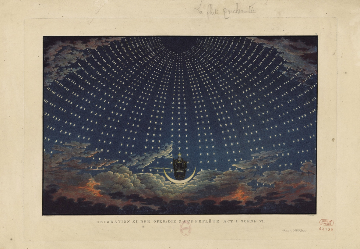 The appearance of the Queen of the Night by Karl Friedrich Thiele
