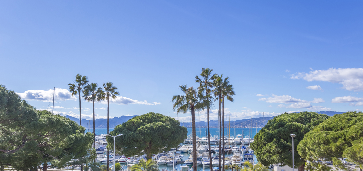 Appartement de Cannes vue panoramique