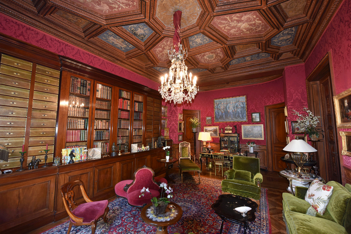 Appartement Napoléon III bibliothèque - Paris
