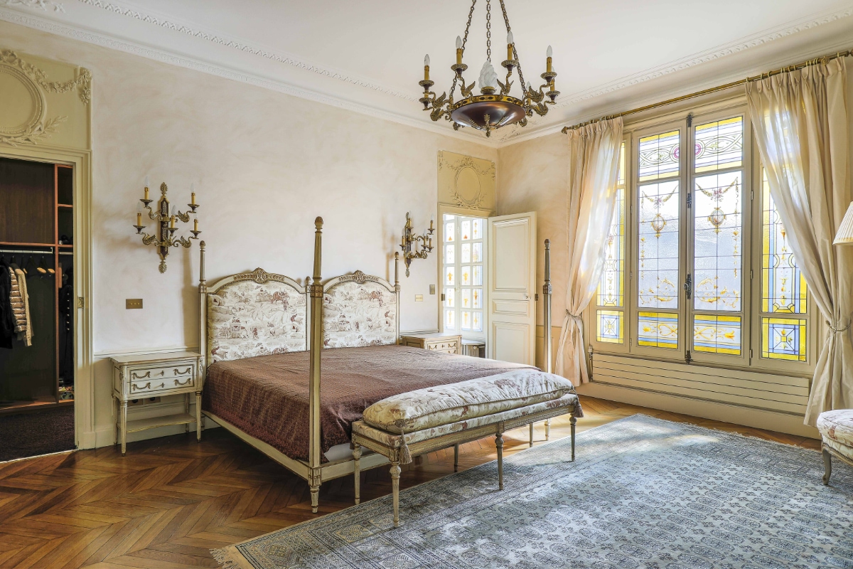 Henri IV apartment - bedroom