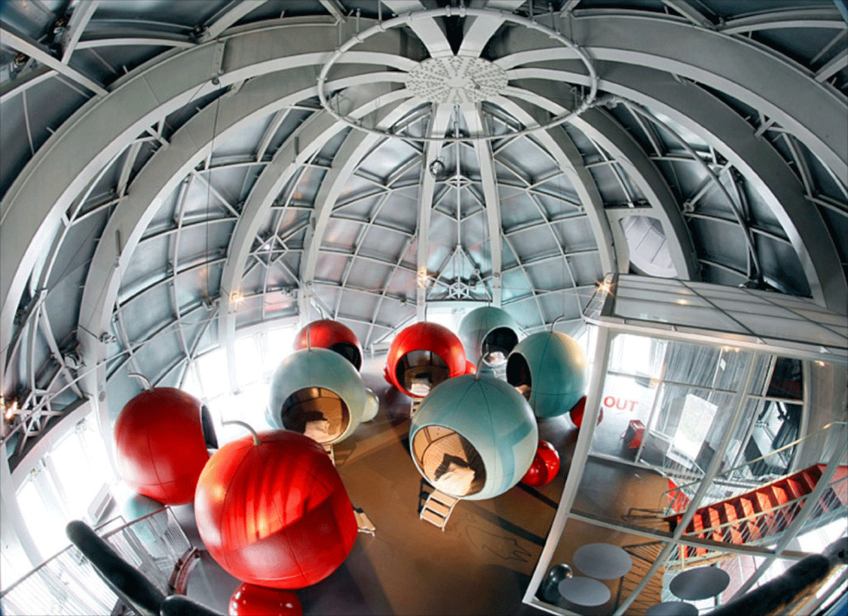 Atomium salle de jeux - Bruxelles