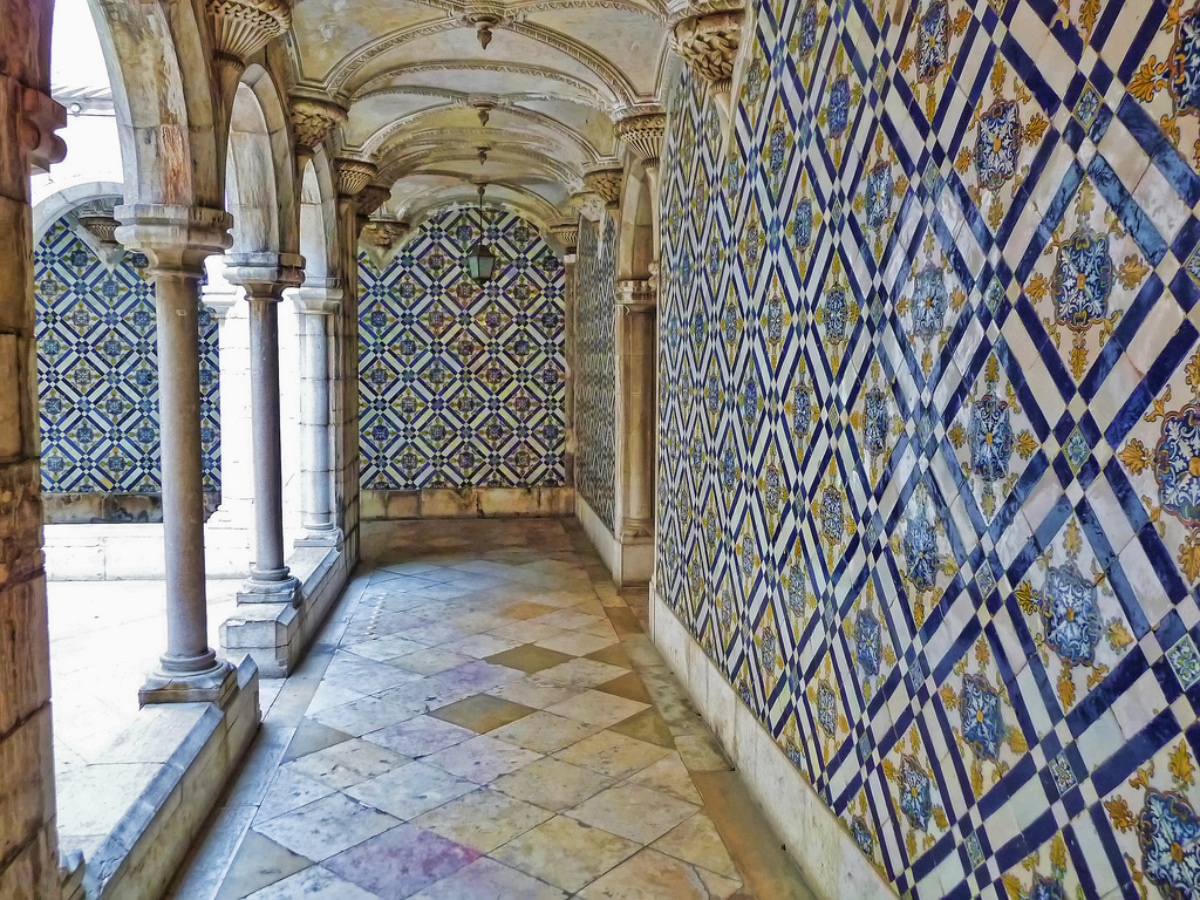 Cour du musée d'azulejo