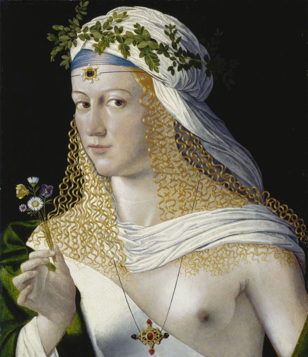 Bartolomeo da Veneto Portrait de Femme