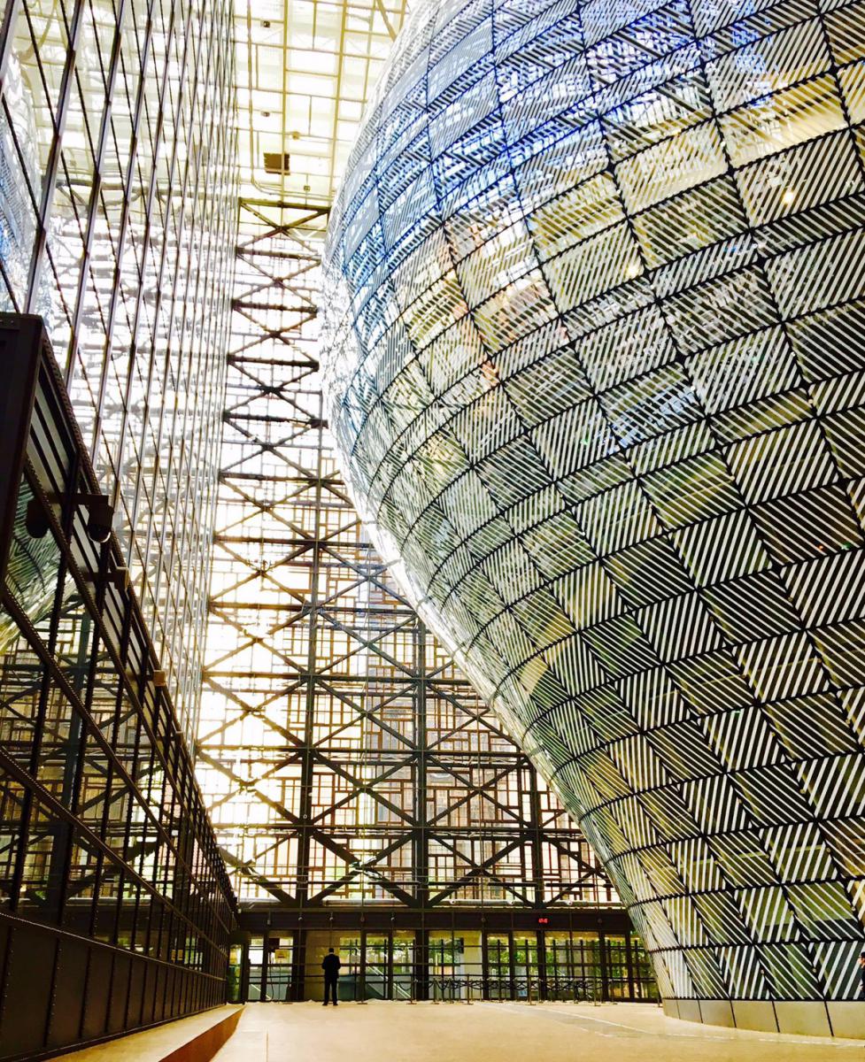 Bâtiment Europa intérieur - Bruxelles