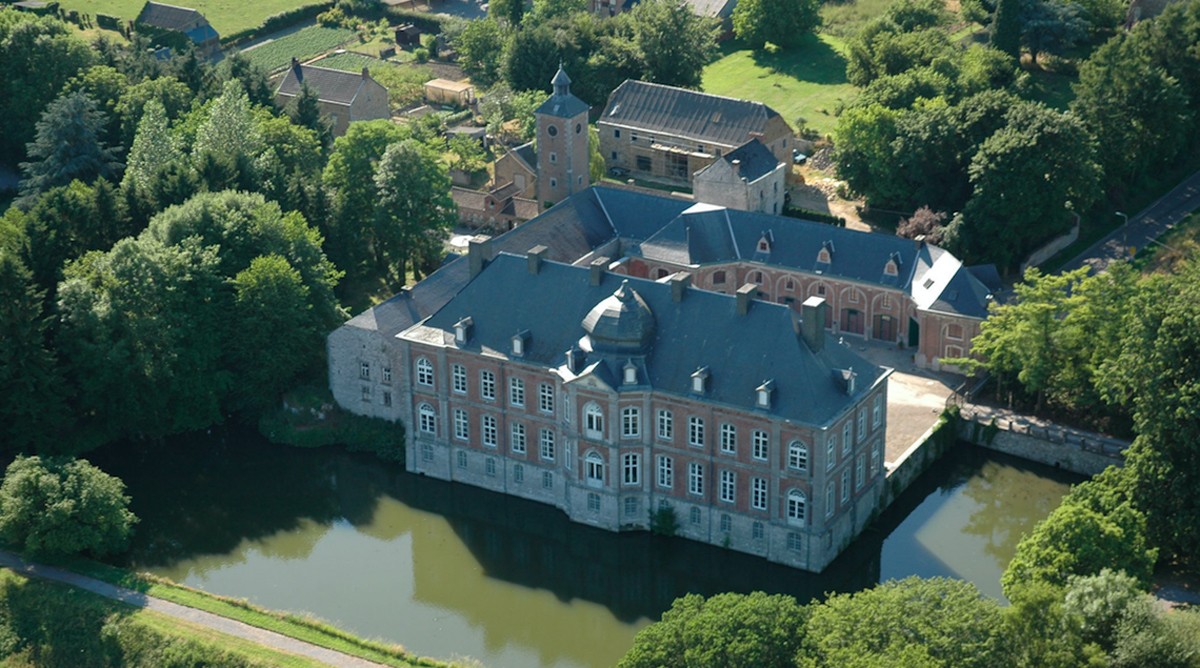 Belgium château of Vierset