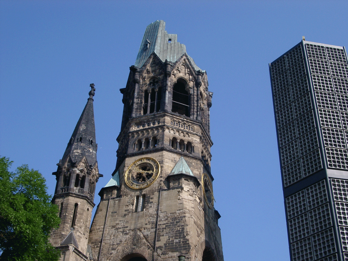 Berlin l'église du Souvenir