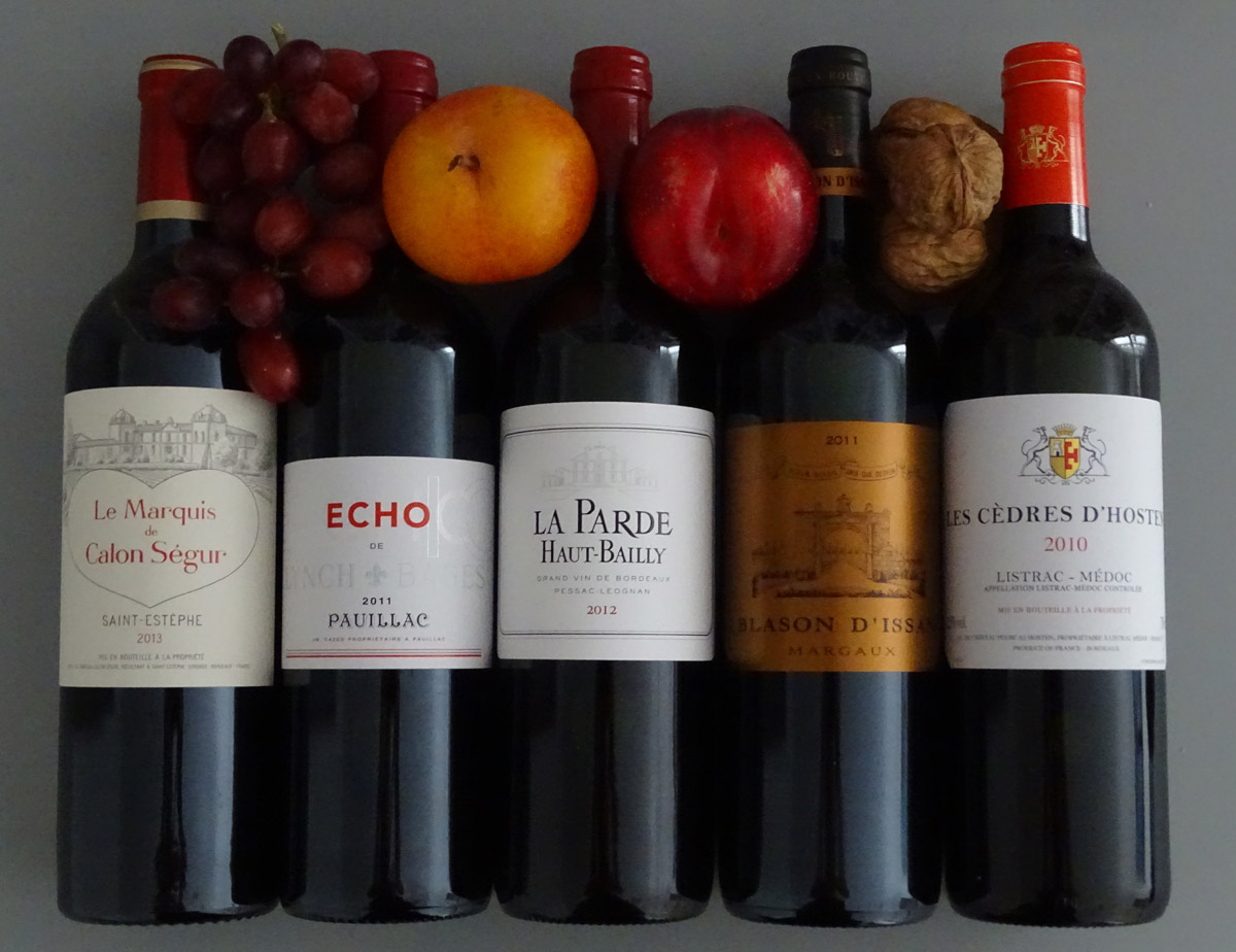 Bordeaux vins