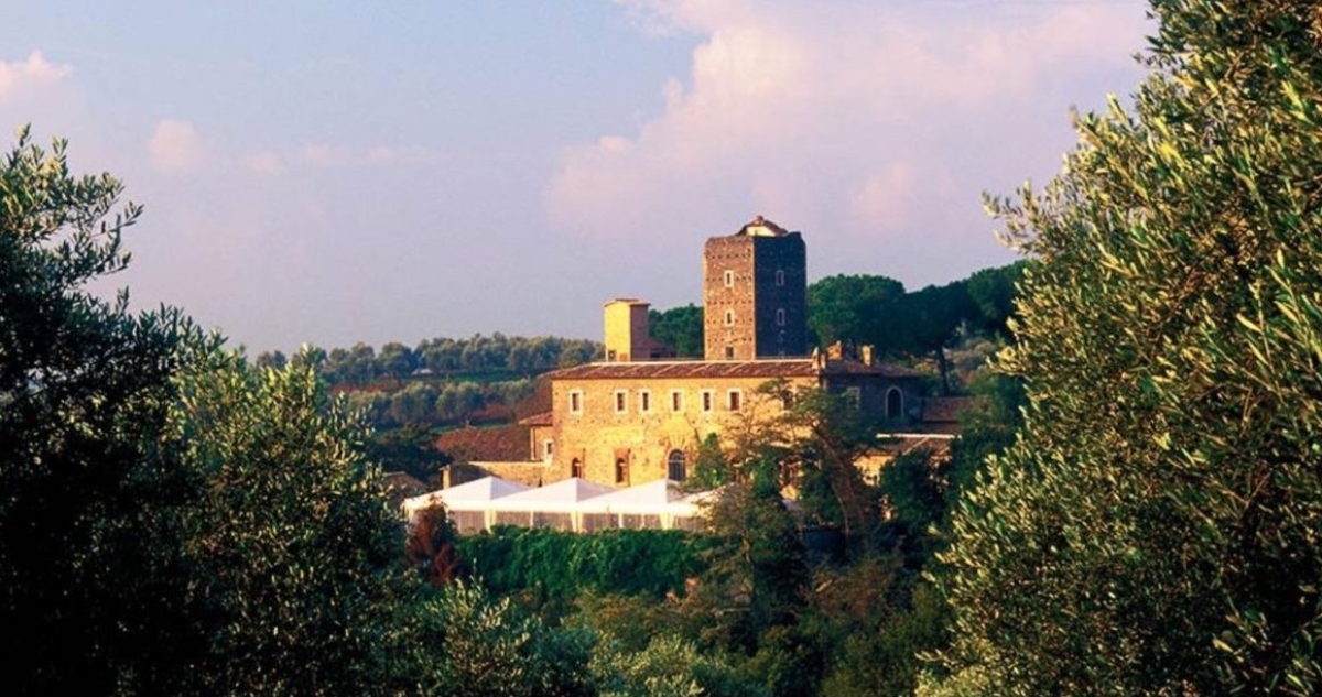 Castello della Castellucia vue extérieure