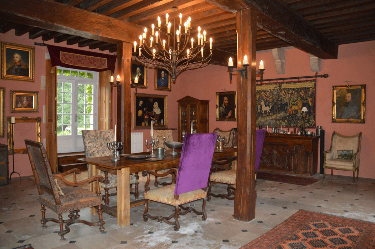 Château Bellac salle à manger