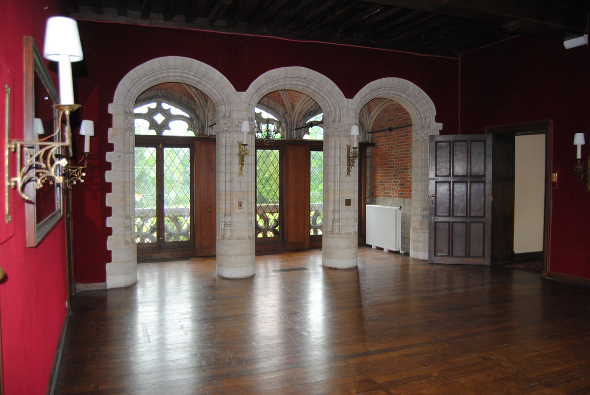 Rubens' castle arcaded salon
