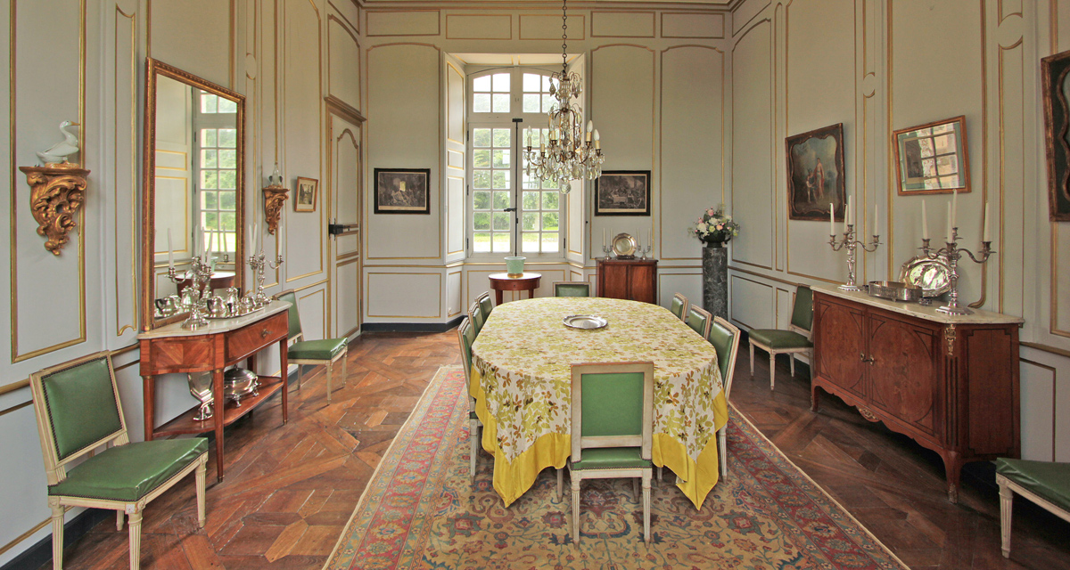 Château de Trémohac salle à manger - Bretagne