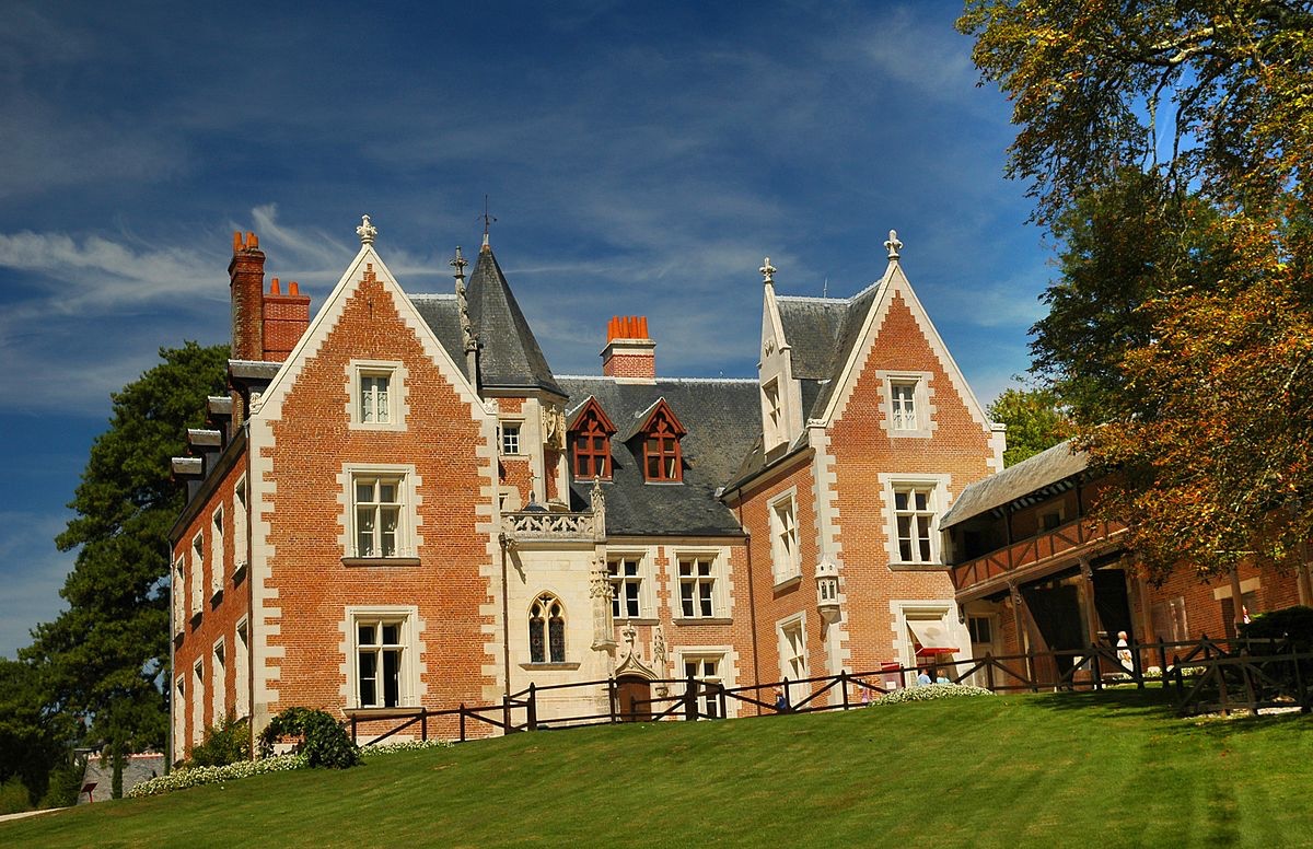 Château du Clos Lucé vue extérieure
