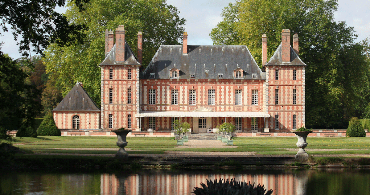 Château des bords de l'Eure - Façade