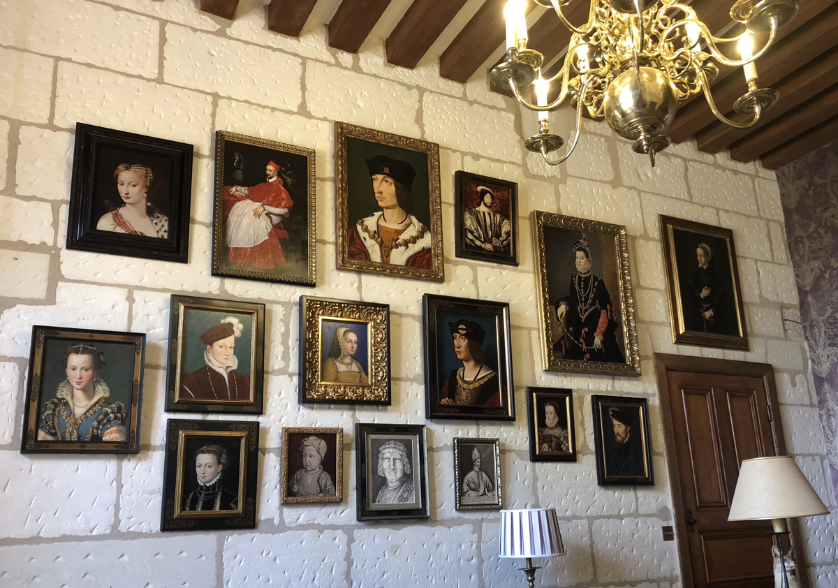 Château Gaillard galerie de portraits