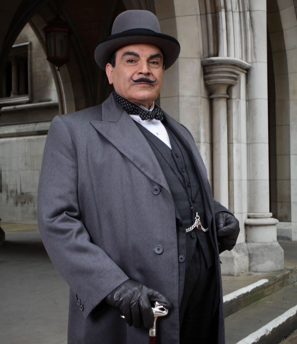 David Suchet en Hercule Poirot