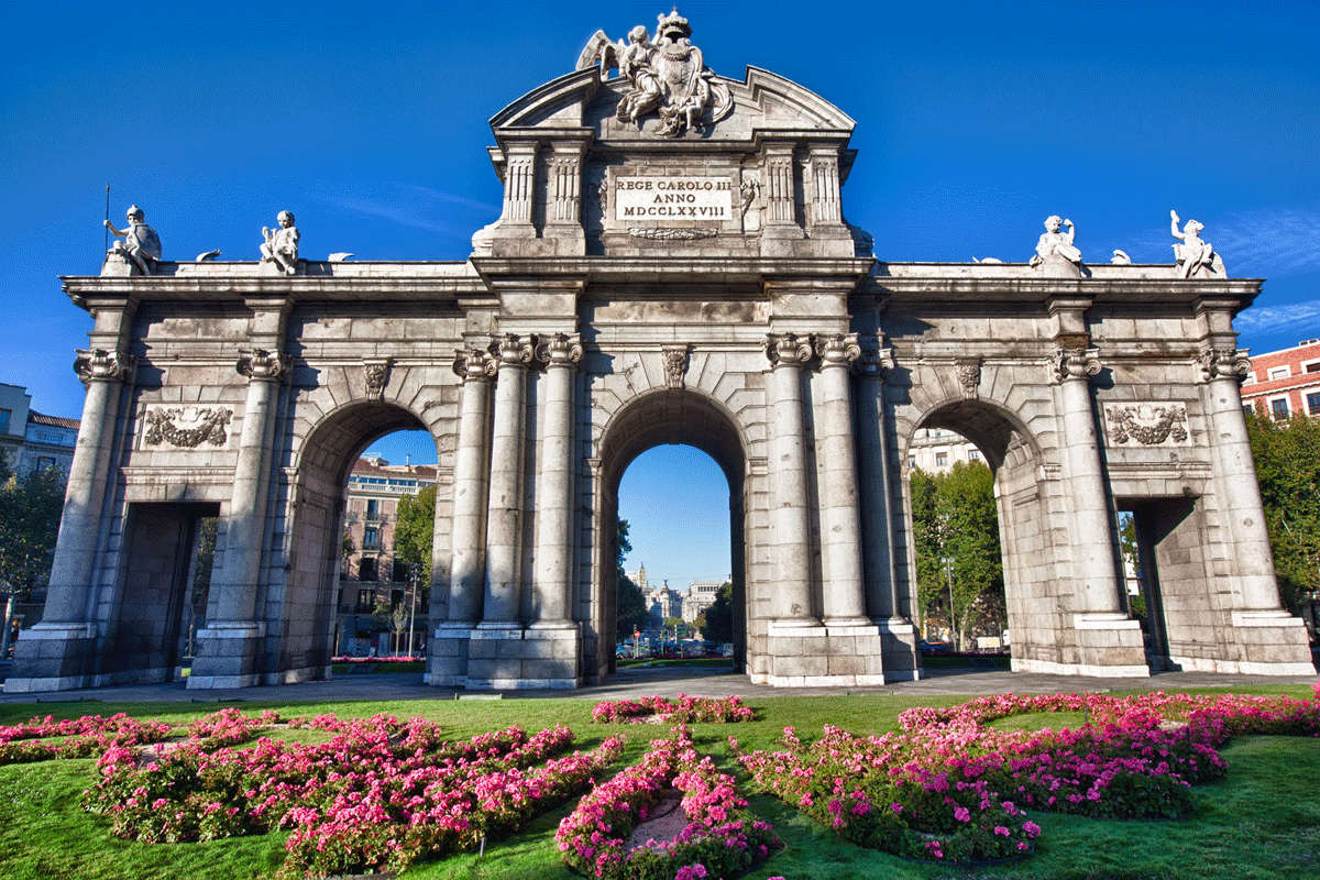 Triumphal arch of Madrid