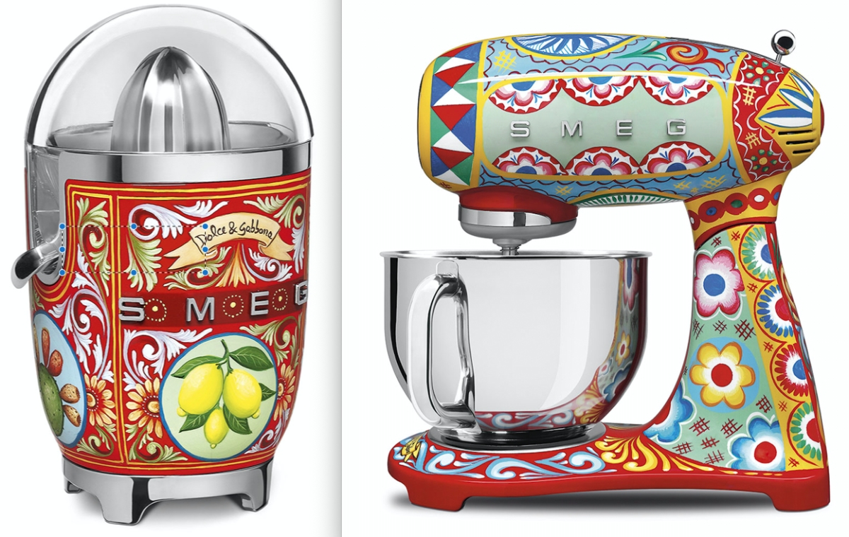 Edition Smeg-Dolce&Gabbana juice extractor and blender