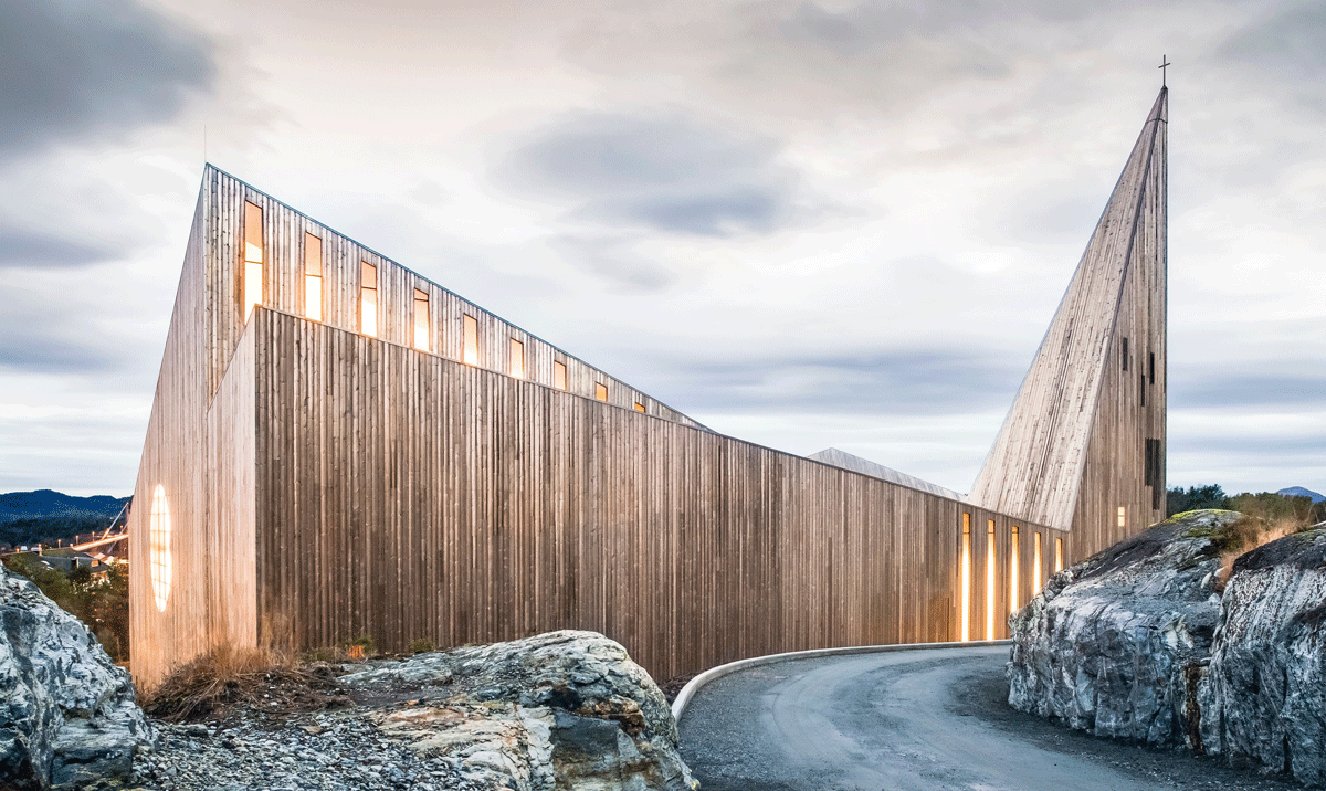 Norvège église de Knarvik