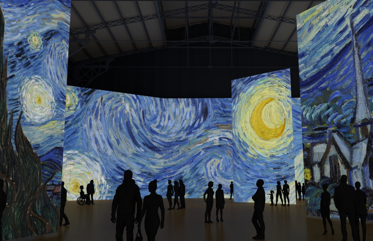 Exposition Imagine Van Gogh immersion