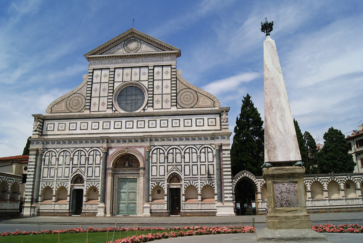 L'église Santa Maria Novella à Florence, Italie