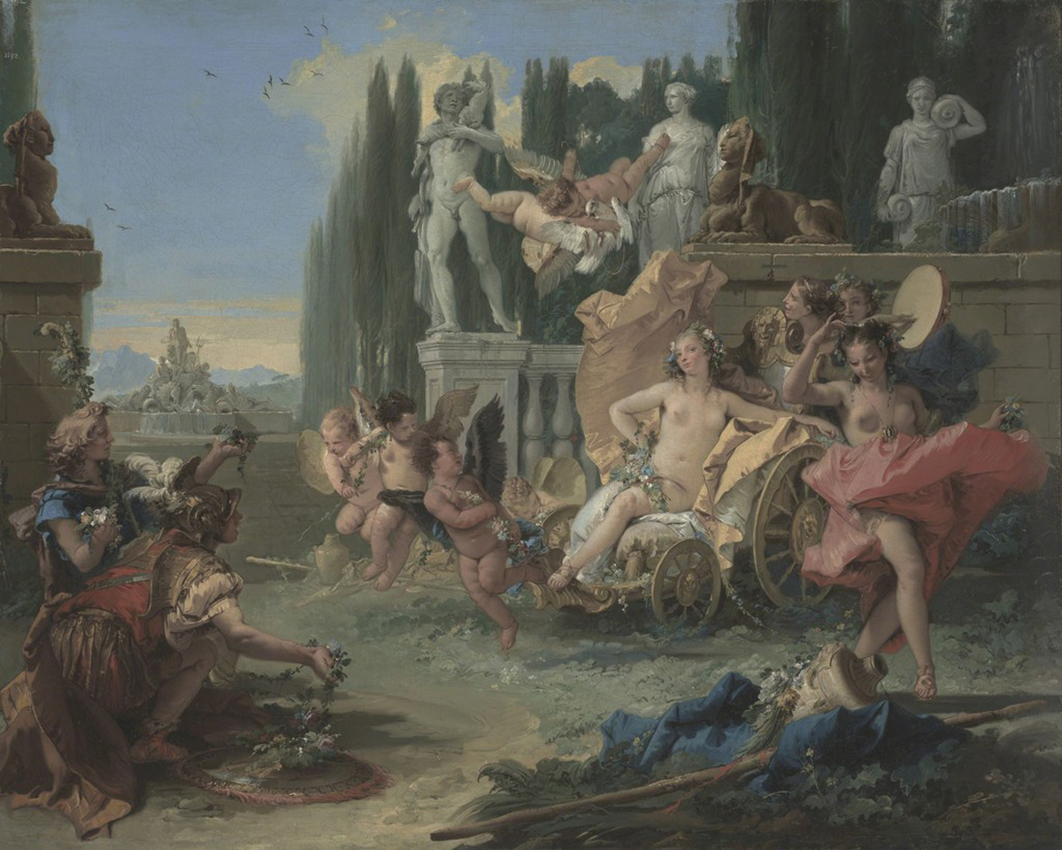 Giovanni Battista Tiepolo le Triomphe de Flore