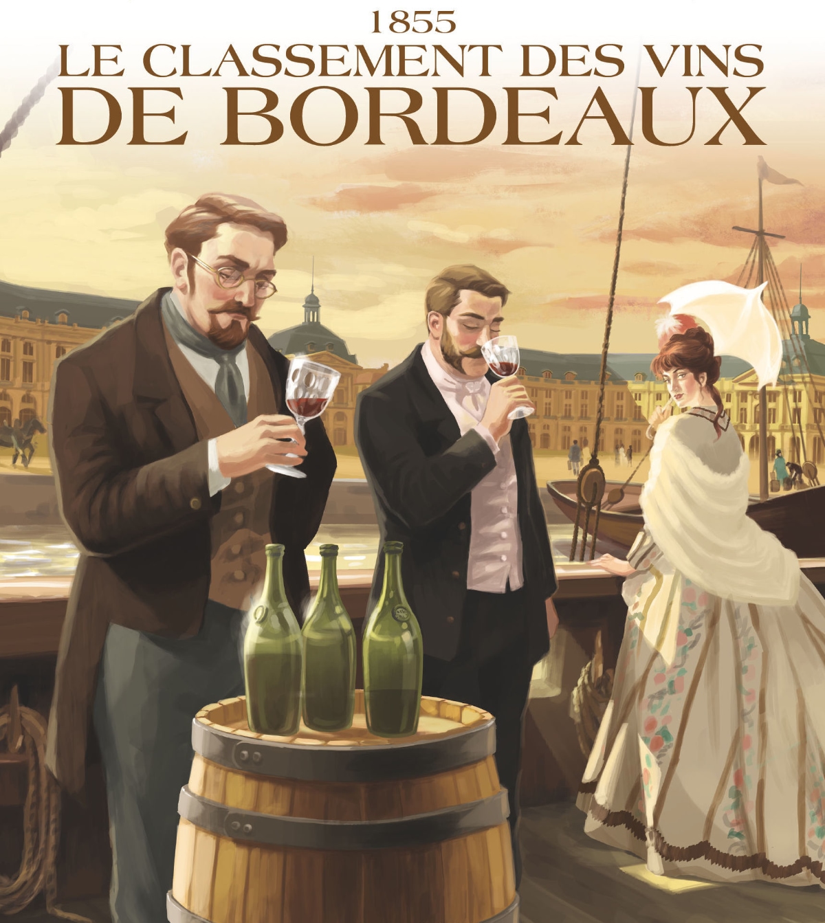 Glénat livre 1855 Le Classement des Vins de Bordeaux