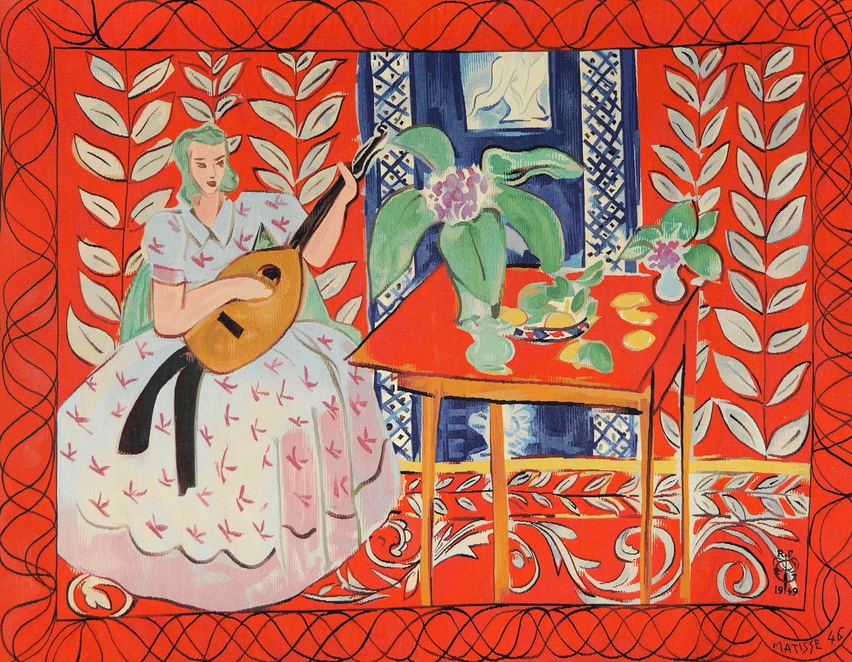 Henri Matisse la Femme au Luth