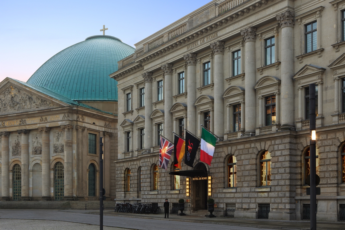 Hôtel de Rome, à Berlin, façade