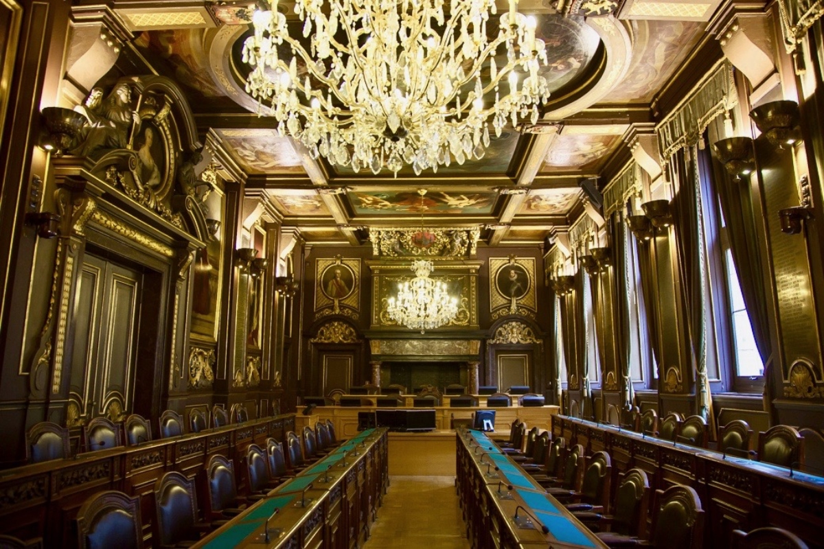 Hôtel de ville d'Anvers Salle du Conseil