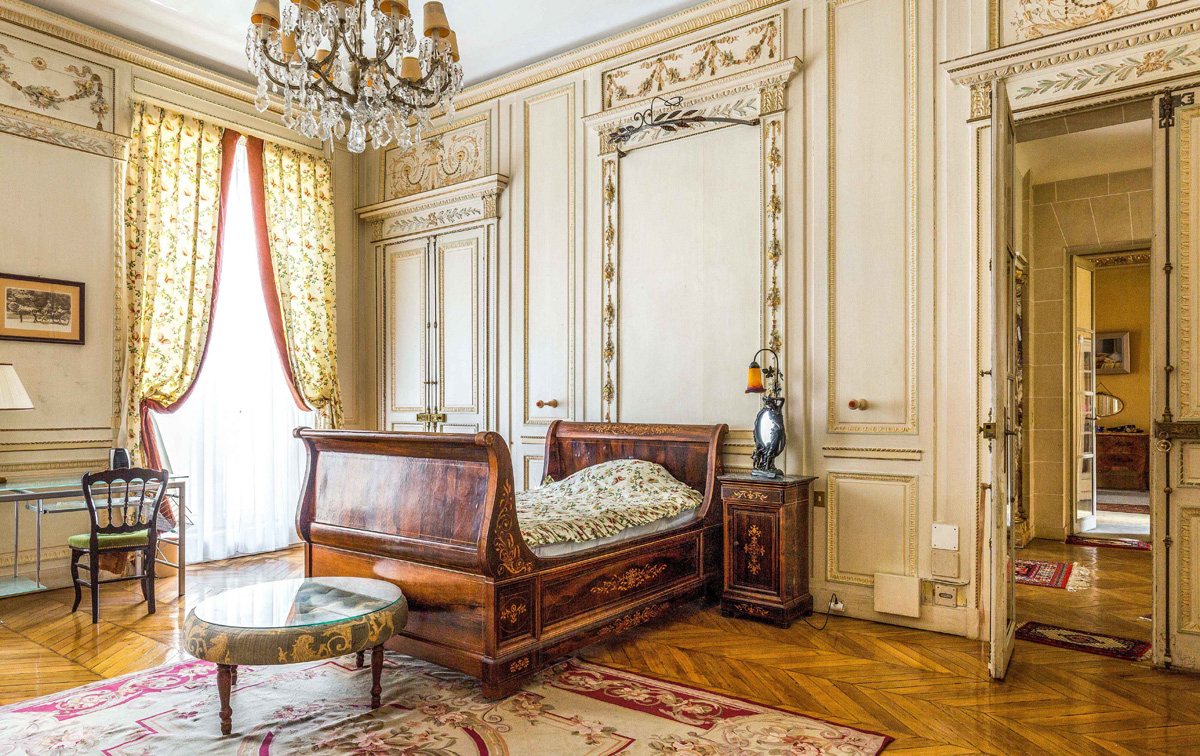 Private Mansion Champs Elysées - bedroom - Paris