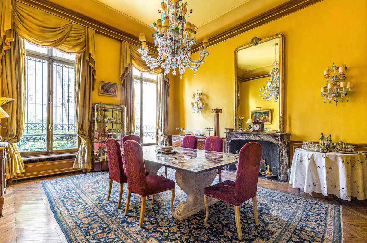 Private Mansion Champs Elysées - dining room - Paris