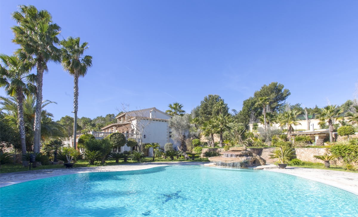 Ibiza Finca Los Olivos pool