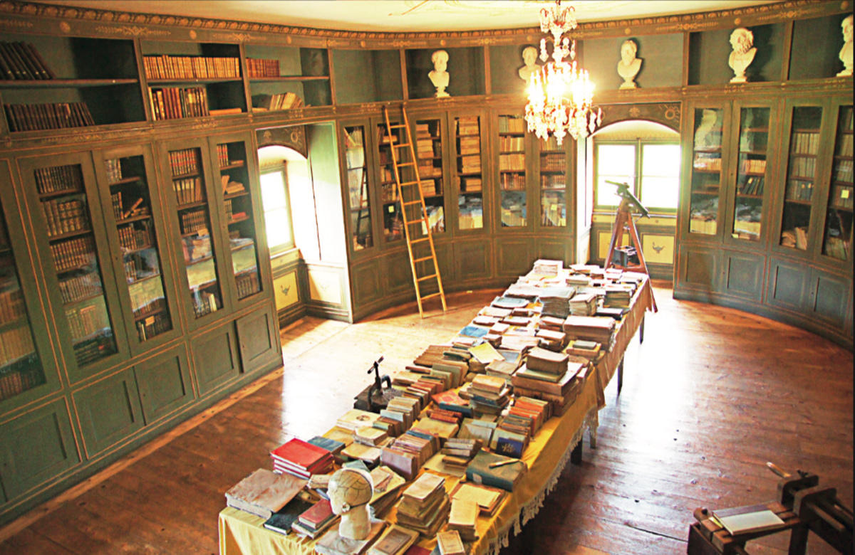 La Villa Palladienne bibliothèque - Jura
