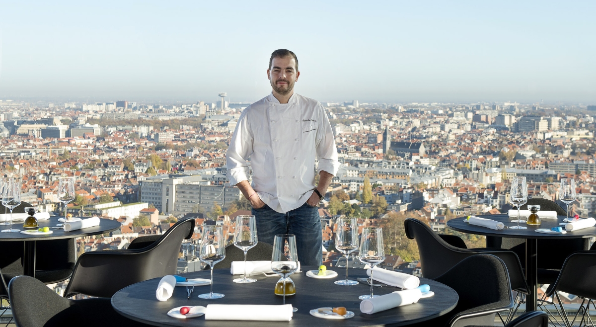 The Villa in the Sky, chef Alexandre Dionisio