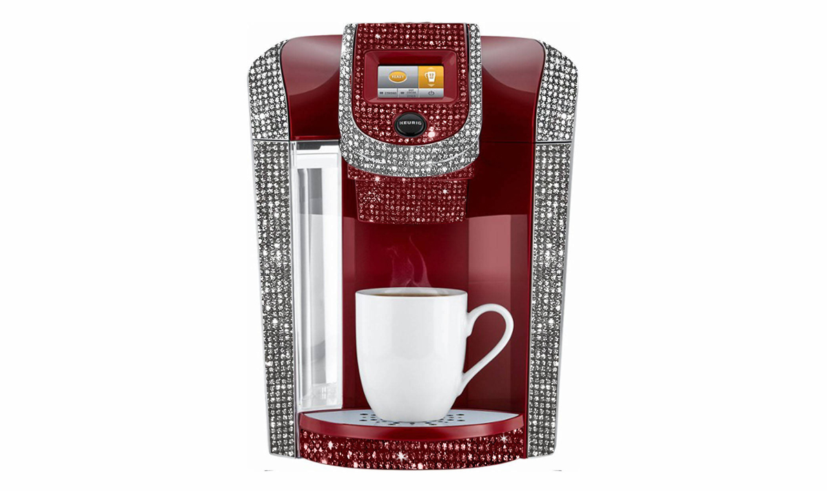 Keurig et Swarovski coffee machine