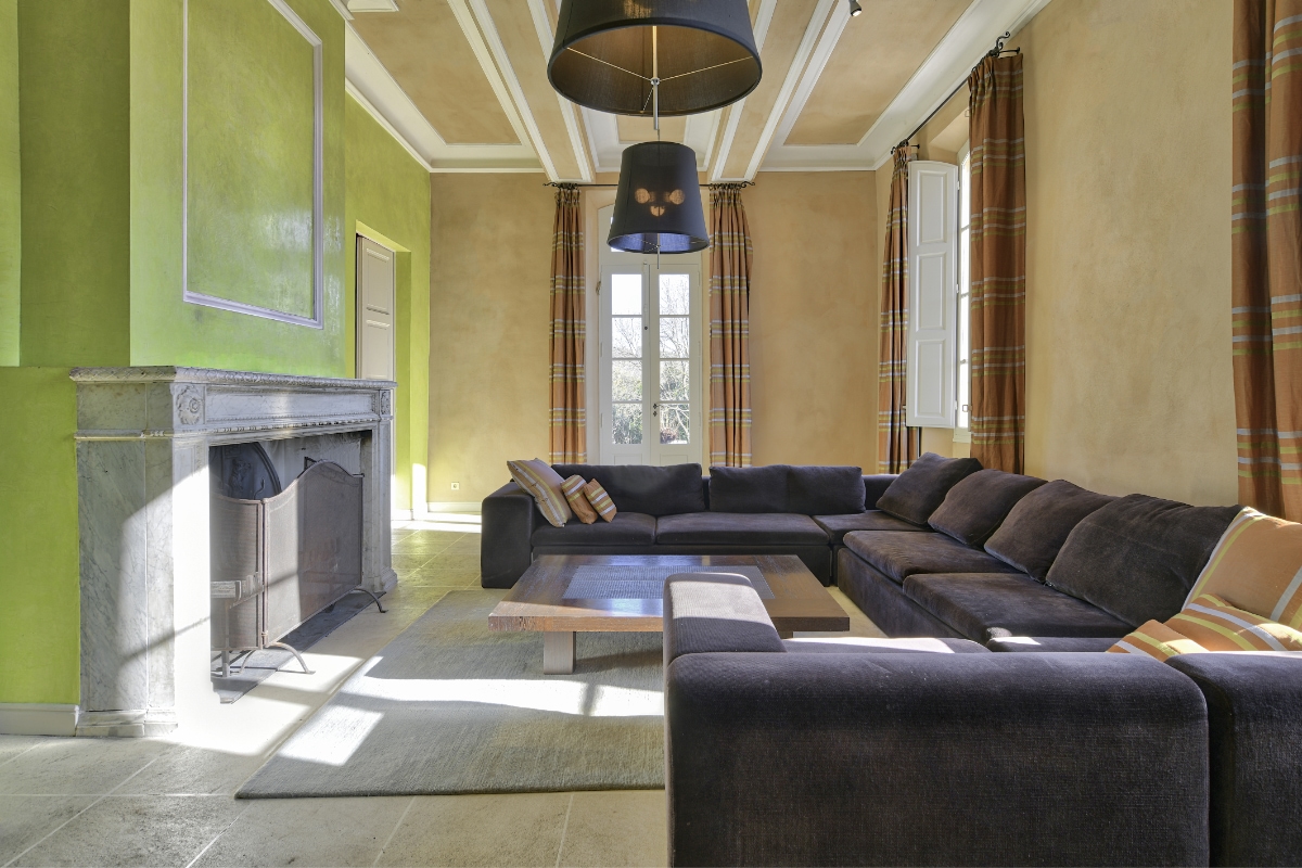 Maison Aix-en-Provence living room