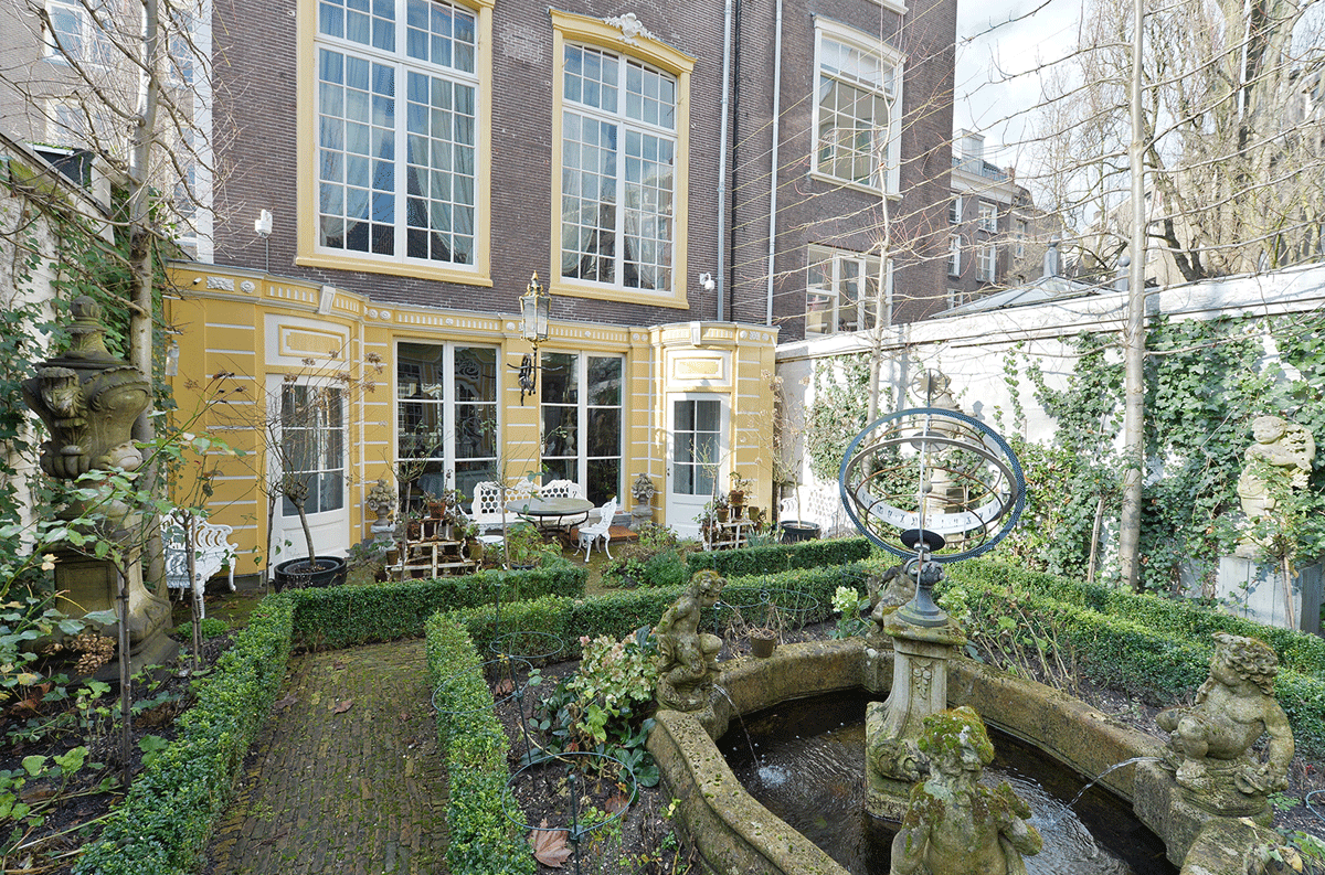 Maison Amsterdam jardin
