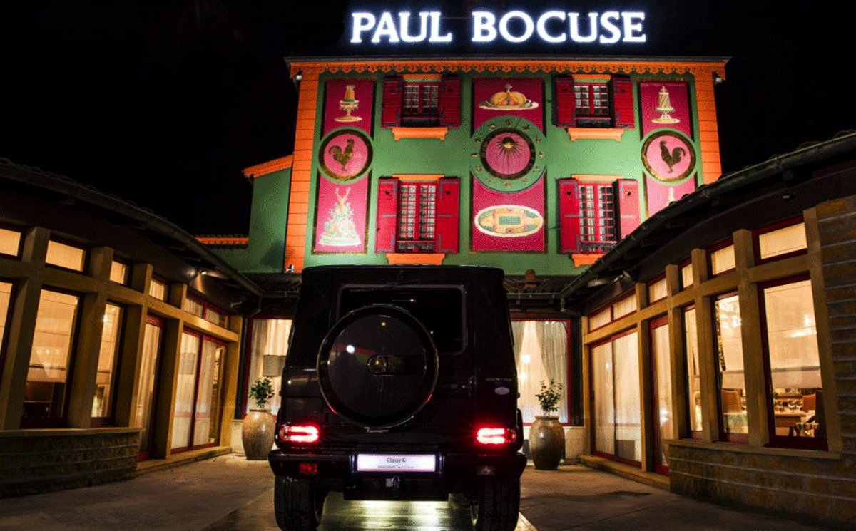 Mercedes Classe G Paul Bocuse arrière