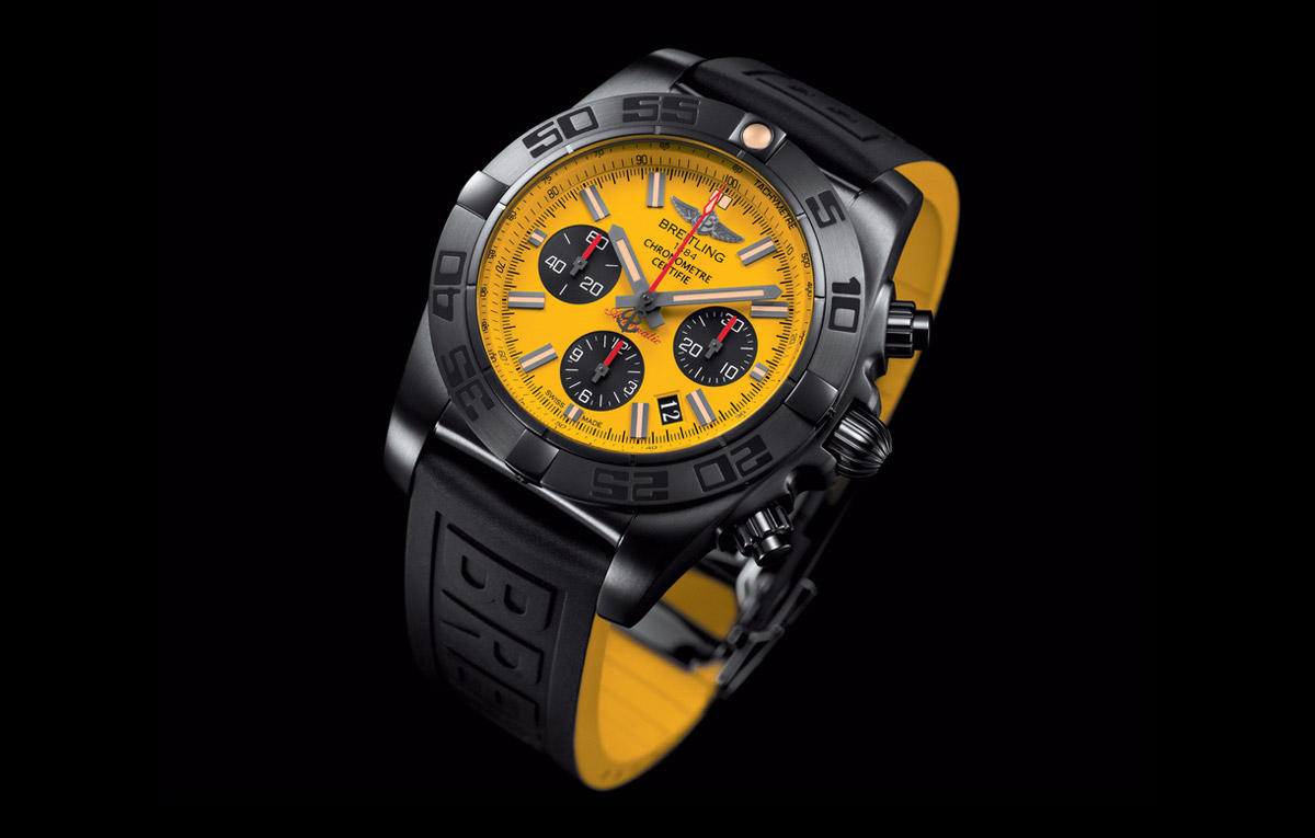 Montres Breitling Chronomat Blacksteel