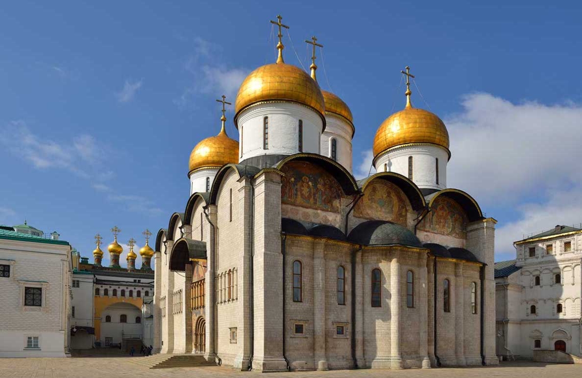 Moscou Cathédrale de l'Assomption du Kremlin