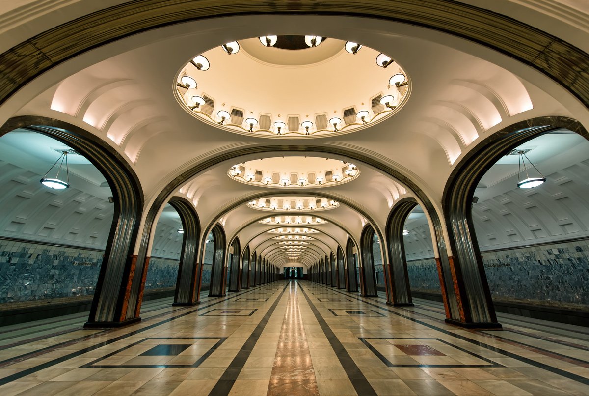 Moscou métro - Mayakovskaïa