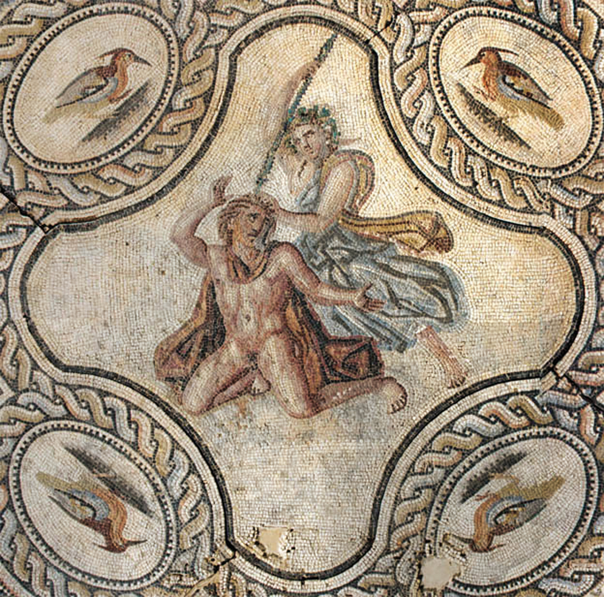 Musée de la Romanité mosaïque de Penthée