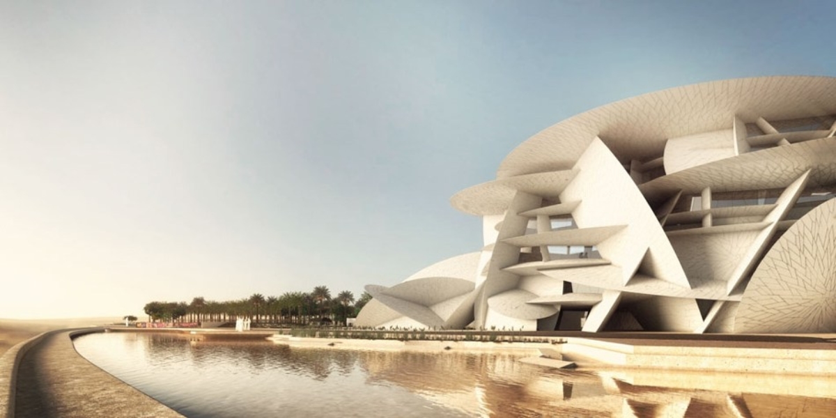 The National Museum of Qatar pavilions