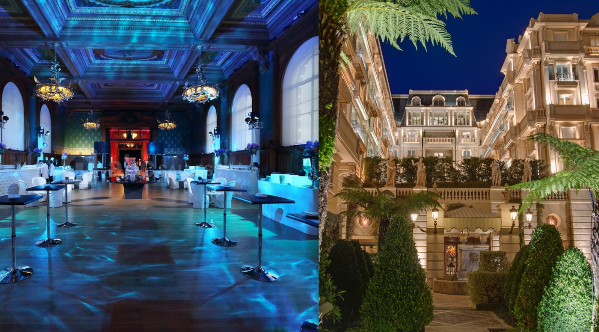 Musée océanographique de Monaco cocktail et hôtel Métropole