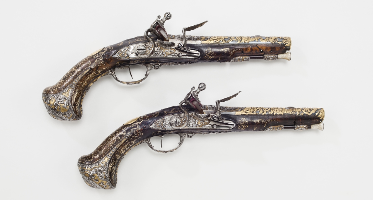 Paire de pistolets de Louis Ferdinand, dauphin de France