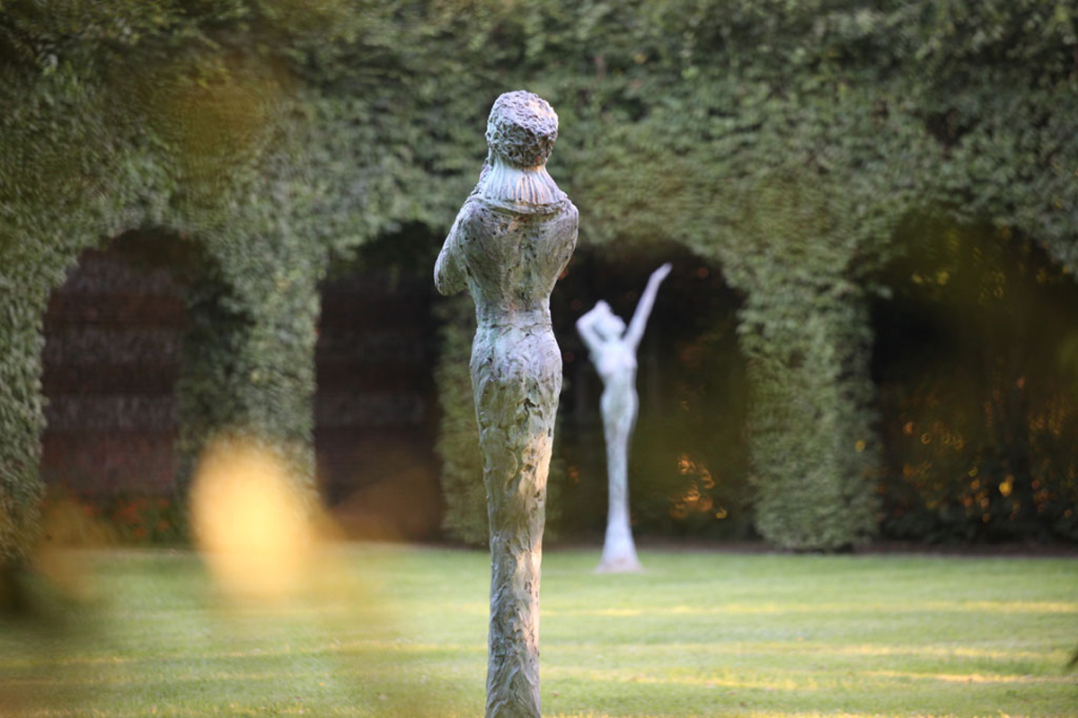 Patrick Roger sculptures dans le jardin
